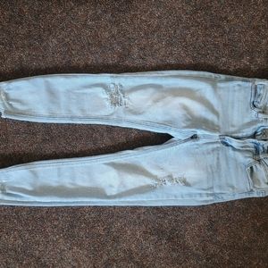 S.O.N.G Perfect High Rise Ankle Skinny, Size 5/27, Light Wash